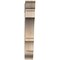 Ekena Millwork Balboa Traditional Smooth Bracket, Douglas Fir, 5 1/2"W x 30"D x 36"H BKT06X30X36BOA01SDF - alternate 4